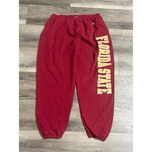 Champion Florida State University Seminoles Red Sweatpants College - Men XXL 2XL